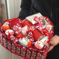 Композиция из конфет 